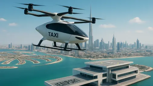 Dubai’s Flying Taxis: The City Launches Its First Vertiport Network and Prepares for a Mobility Revolution